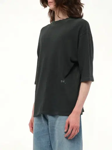 Maison Margiela Reverse Terry T-shirt in Washed | Thumbnail 5 Maison Margiela Reverse Terry T-shirt in Washed | Thumbnail 5