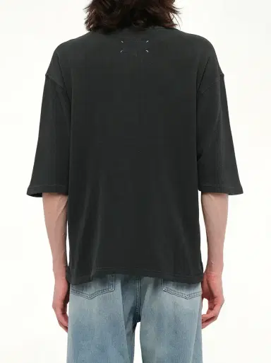 Maison Margiela Reverse Terry T-shirt in Washed | Thumbnail 6 Maison Margiela Reverse Terry T-shirt in Washed | Thumbnail 6