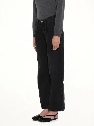 Maison Margiela Straight Jeans With Contrasted Pockets | Thumbnail 2 Maison Margiela Straight Jeans With Contrasted Pockets | Thumbnail 2