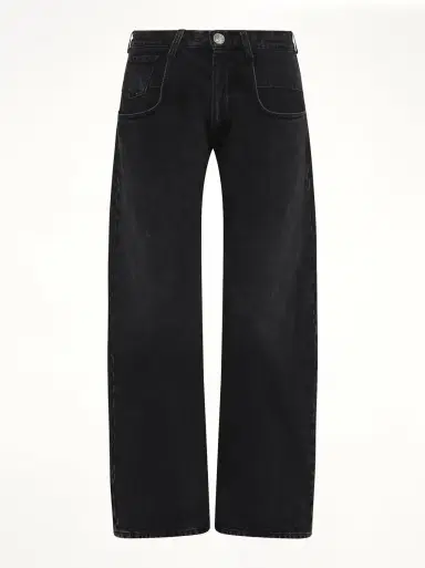 Maison Margiela Straight Jeans With Contrasted Pockets | Thumbnail 3 Maison Margiela Straight Jeans With Contrasted Pockets | Thumbnail 3
