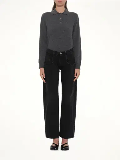 Maison Margiela Straight Jeans With Contrasted Pockets | Thumbnail 7 Maison Margiela Straight Jeans With Contrasted Pockets | Thumbnail 7