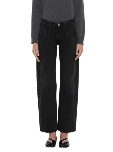 Maison Margiela Straight Jeans With Contrasted Pockets | Thumbnail 1 Maison Margiela Straight Jeans With Contrasted Pockets | Thumbnail 1