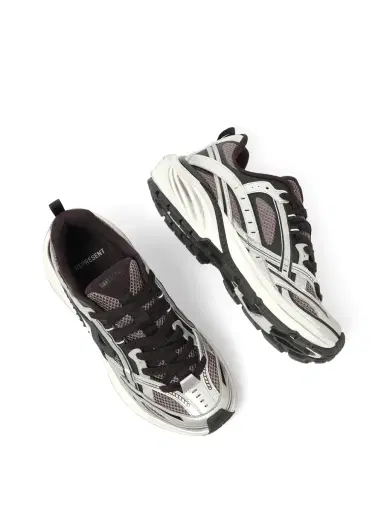 Represent Storm Runners Sneakers in Silver/black Silver | Thumbnail 4 Represent Storm Runners Sneakers in Silver/black Silver | Thumbnail 4