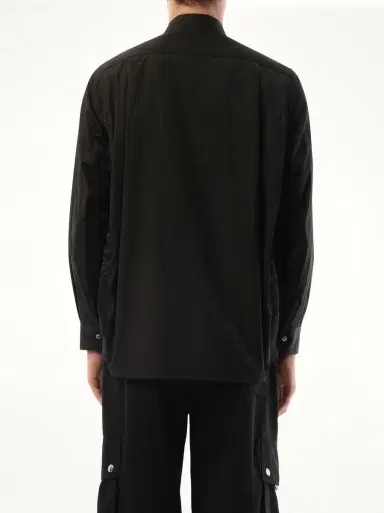Sacai Cotton Poplin Nylon Shirt | Thumbnail 6 Sacai Cotton Poplin Nylon Shirt | Thumbnail 6