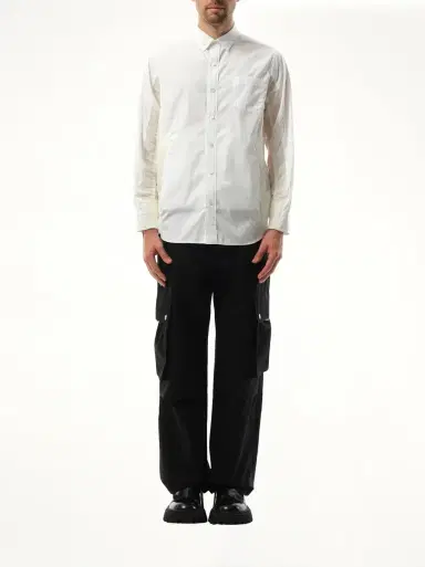 Sacai Cotton Poplin Nylon Shirt | Thumbnail 4 Sacai Cotton Poplin Nylon Shirt | Thumbnail 4