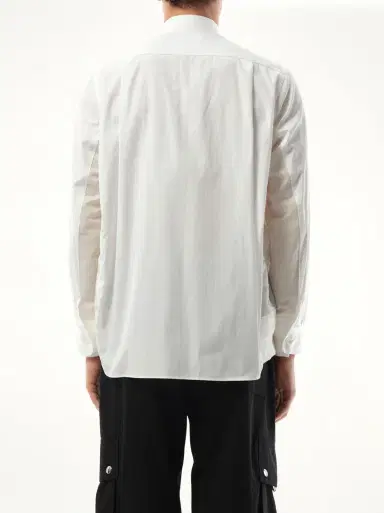 Sacai Cotton Poplin Nylon Shirt | Thumbnail 6 Sacai Cotton Poplin Nylon Shirt | Thumbnail 6