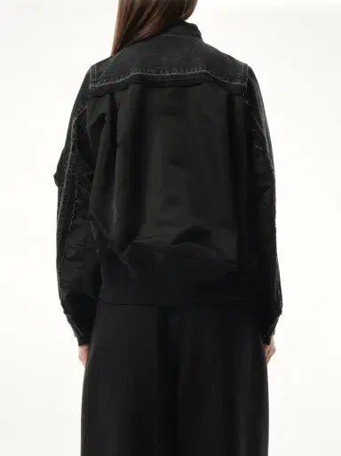 Sacai Denim Nylon Twill Jacket | Thumbnail 6 Sacai Denim Nylon Twill Jacket | Thumbnail 6