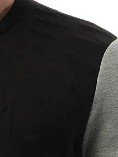 NEIL BARRETT Sweatshirt in Black/grey Black | Thumbnail 3 NEIL BARRETT Sweatshirt in Black/grey Black | Thumbnail 3