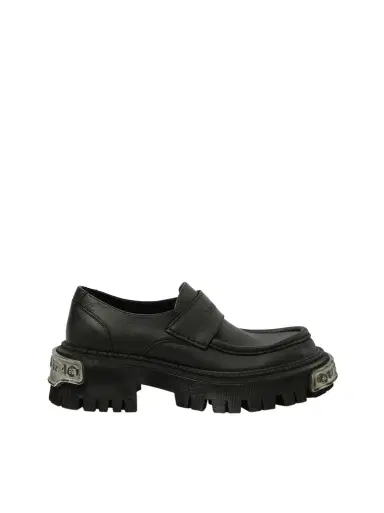 Balenciaga Tractor Loafer L20 in Black/silver | Thumbnail 1 Balenciaga Tractor Loafer L20 in Black/silver | Thumbnail 1