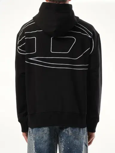 Diesel S-macs Oval D Hoodie | Thumbnail 6 Diesel S-macs Oval D Hoodie | Thumbnail 6