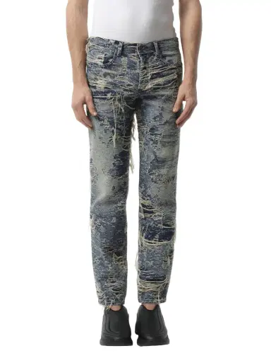 Diesel 2023 D-finitive Distressed Jeans | Thumbnail 1 Diesel 2023 D-finitive Distressed Jeans | Thumbnail 1