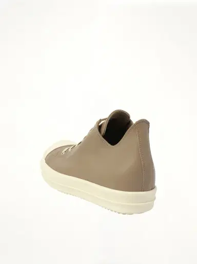 Rick Owens Low Sneaks in Flesh/milk/milk Brown | Thumbnail 2 Rick Owens Low Sneaks in Flesh/milk/milk Brown | Thumbnail 2