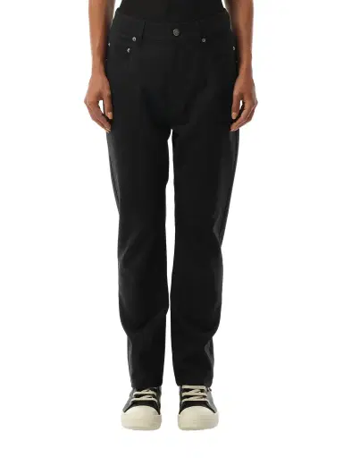 Rick Owens Detroit Cut Pants | Thumbnail 1 Rick Owens Detroit Cut Pants | Thumbnail 1