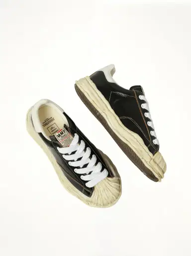 Maison MIHARA YASUHIRO Blakey OG Wrinkled Leather Sneaker | Thumbnail 4 Maison MIHARA YASUHIRO Blakey OG Wrinkled Leather Sneaker | Thumbnail 4