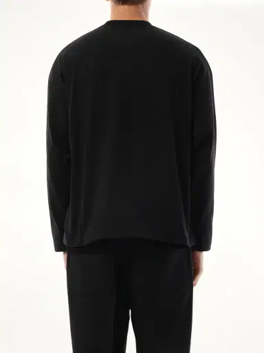 Jil Sander Tonal Jil Sander Logo Long Sleeve T-shirt | Thumbnail 6 Jil Sander Tonal Jil Sander Logo Long Sleeve T-shirt | Thumbnail 6