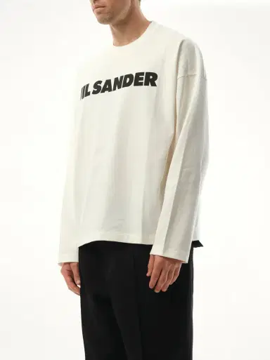 Jil Sander Jil Sander Logo Long Sleeve T-shirt | Thumbnail 5 Jil Sander Jil Sander Logo Long Sleeve T-shirt | Thumbnail 5