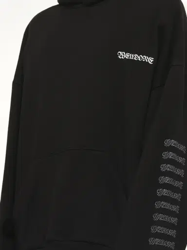 We11Done Punk Teddy Hoodie | Thumbnail 2 We11Done Punk Teddy Hoodie | Thumbnail 2