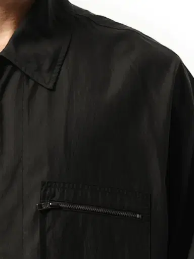 WOOYOUNGMI Nylon Zip Shirt | Thumbnail 2 WOOYOUNGMI Nylon Zip Shirt | Thumbnail 2