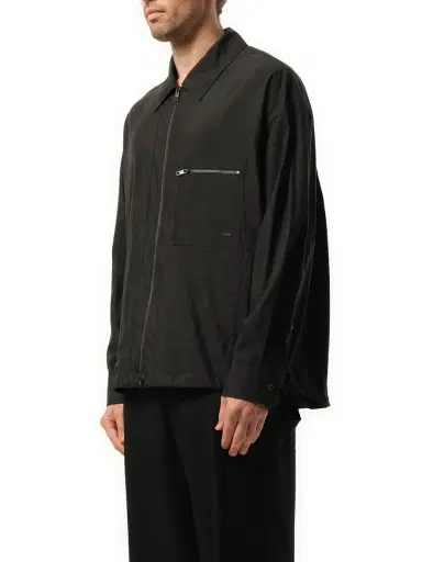 WOOYOUNGMI Nylon Zip Shirt | Thumbnail 5 WOOYOUNGMI Nylon Zip Shirt | Thumbnail 5