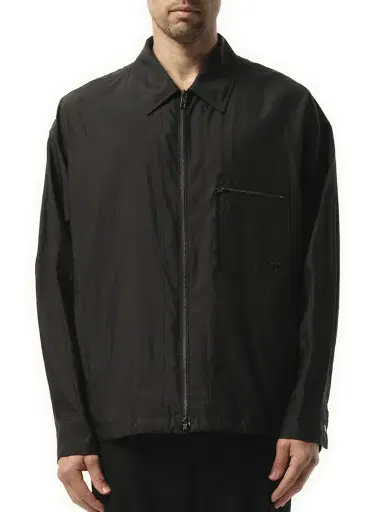 WOOYOUNGMI Nylon Zip Shirt | Thumbnail 1 WOOYOUNGMI Nylon Zip Shirt | Thumbnail 1