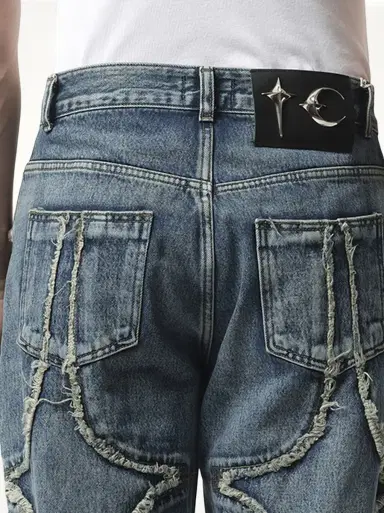 THUG CLUB Tribal Denim Pants | Thumbnail 2 THUG CLUB Tribal Denim Pants | Thumbnail 2