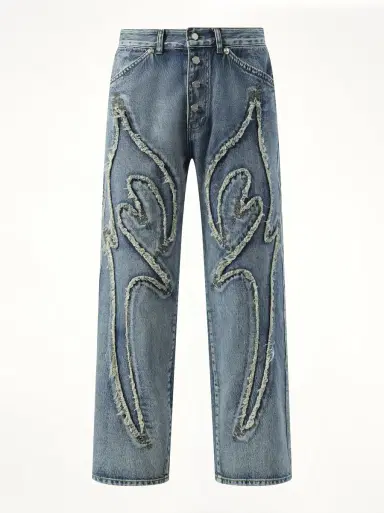 THUG CLUB Tribal Denim Pants | Thumbnail 3 THUG CLUB Tribal Denim Pants | Thumbnail 3