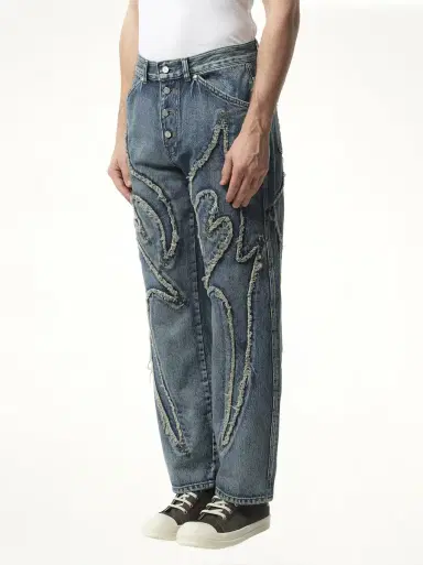 THUG CLUB Tribal Denim Pants | Thumbnail 5 THUG CLUB Tribal Denim Pants | Thumbnail 5