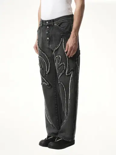 THUG CLUB Tribal Denim Pants | Thumbnail 5 THUG CLUB Tribal Denim Pants | Thumbnail 5