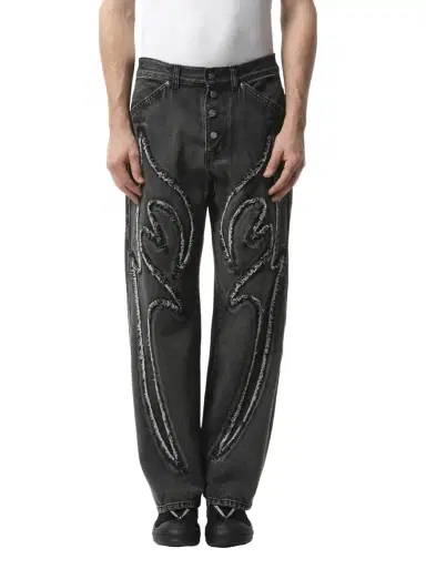 THUG CLUB Tribal Denim Pants | Thumbnail 1 THUG CLUB Tribal Denim Pants | Thumbnail 1