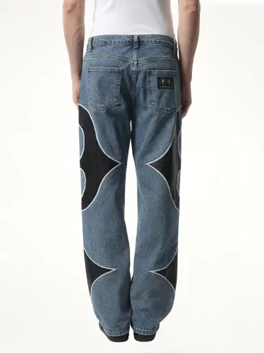 THUG CLUB TC Leather Washing Denim Pants | Thumbnail 6 THUG CLUB TC Leather Washing Denim Pants | Thumbnail 6