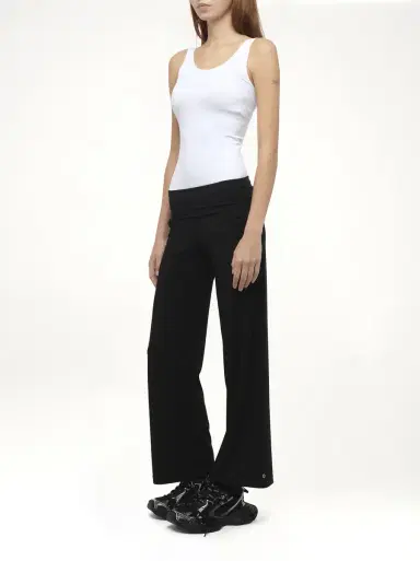 FAX COPY EXPRESS Afternoon Stretch Series - Folded High Waisted Pants | Thumbnail 4 FAX COPY EXPRESS Afternoon Stretch Series - Folded High Waisted Pants | Thumbnail 4
