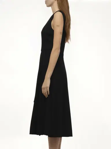 Alexander McQueen Amq - Crepe Dress | Thumbnail 5 Alexander McQueen Amq - Crepe Dress | Thumbnail 5