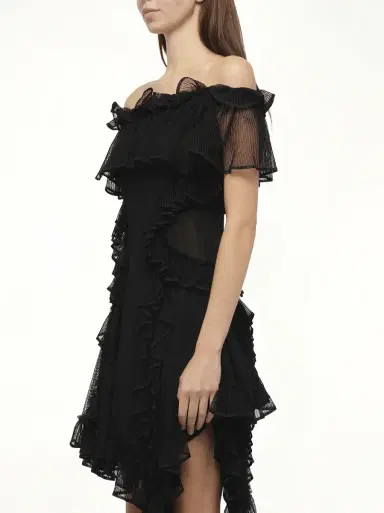 Alexander McQueen Off Shoulder Dress | Thumbnail 3 Alexander McQueen Off Shoulder Dress | Thumbnail 3
