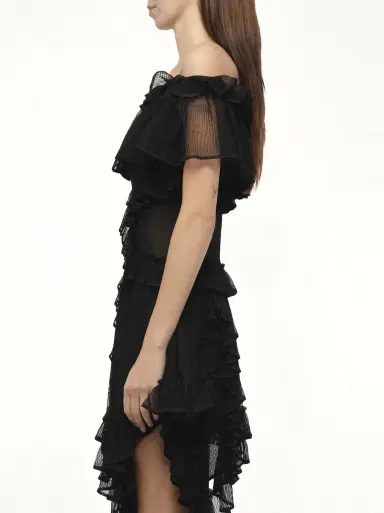 Alexander McQueen Off Shoulder Dress | Thumbnail 5 Alexander McQueen Off Shoulder Dress | Thumbnail 5