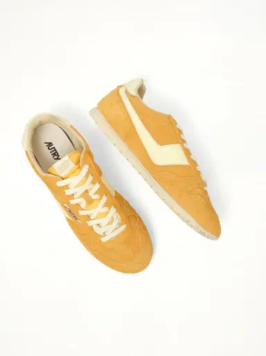 Autry Windspin Low Sneakers in Cadmium/rutabaga Yellow | Thumbnail 2 Autry Windspin Low Sneakers in Cadmium/rutabaga Yellow | Thumbnail 2