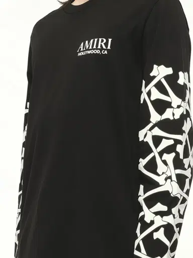 AMIRI Bones Stacked L/s T-shirt | Thumbnail 2 AMIRI Bones Stacked L/s T-shirt | Thumbnail 2