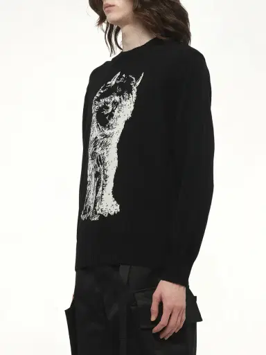 Sacai Where The Wild Things Are Wool Knit Pullover | Thumbnail 5 Sacai Where The Wild Things Are Wool Knit Pullover | Thumbnail 5