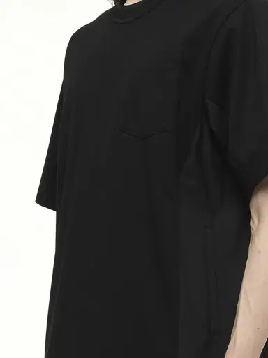 Sacai Suiting x Cotton Jersey T-shirt | Thumbnail 2 Sacai Suiting x Cotton Jersey T-shirt | Thumbnail 2