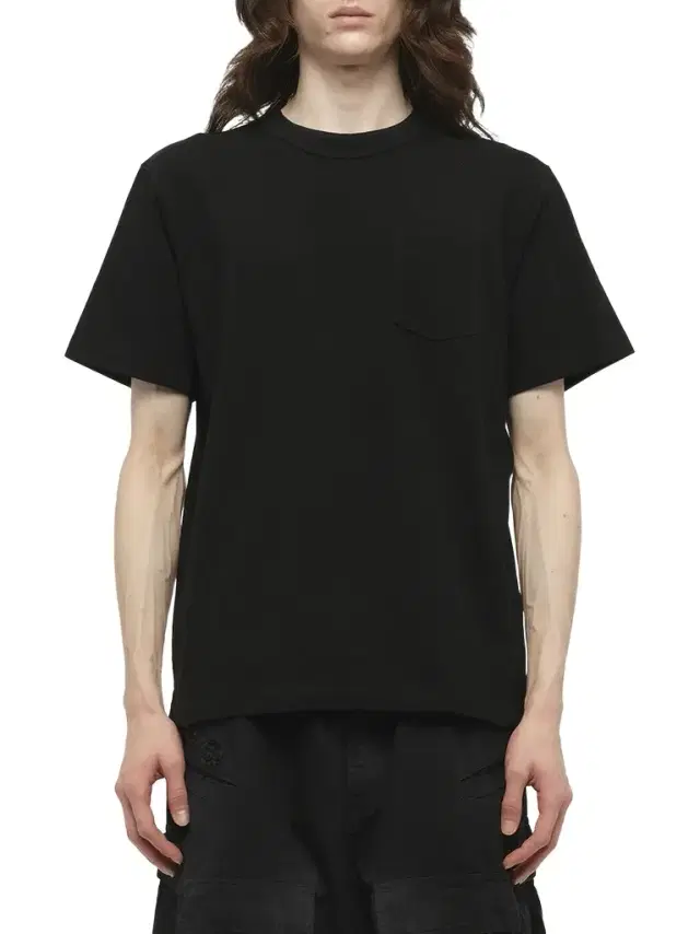 Side Zip Cotton T-shirt Side Zip Cotton T-shirt