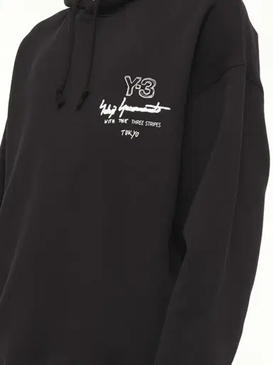 Y-3 Graphic Ft Hoodie | Thumbnail 2 Y-3 Graphic Ft Hoodie | Thumbnail 2