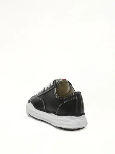 Maison MIHARA YASUHIRO Peterson OG Leather Low Sneaker in Black/white Black | Thumbnail 4 Maison MIHARA YASUHIRO Peterson OG Leather Low Sneaker in Black/white Black | Thumbnail 4