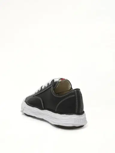 Maison MIHARA YASUHIRO Peterson 23 OG Low Leather Sneaker in Black/white Black | Thumbnail 4 Maison MIHARA YASUHIRO Peterson 23 OG Low Leather Sneaker in Black/white Black | Thumbnail 4