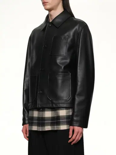 Loewe Leather Workwear Jacket | Thumbnail 2 Loewe Leather Workwear Jacket | Thumbnail 2