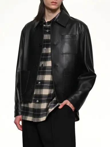 Loewe Leather Workwear Jacket | Thumbnail 6 Loewe Leather Workwear Jacket | Thumbnail 6