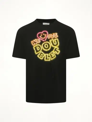 DOUBLET Big Doublet Neon Paint Fan Service T-shirt | Thumbnail 3 DOUBLET Big Doublet Neon Paint Fan Service T-shirt | Thumbnail 3