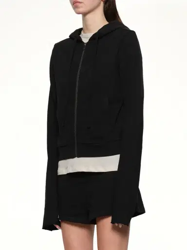 Entire Studios Lightweight Cropped Zip-up Hoodie | Thumbnail 2 Entire Studios Lightweight Cropped Zip-up Hoodie | Thumbnail 2