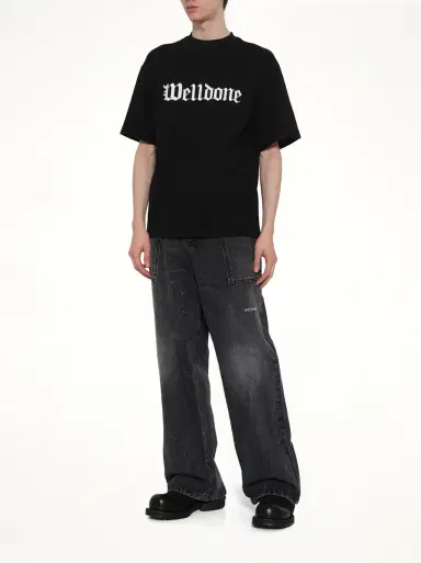 We11Done Distressed Cargo Jeans | Thumbnail 4 We11Done Distressed Cargo Jeans | Thumbnail 4