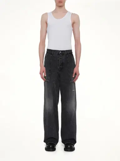 We11Done Distressed Cargo Jeans | Thumbnail 7 We11Done Distressed Cargo Jeans | Thumbnail 7