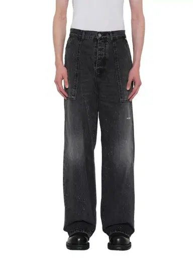 We11Done Distressed Cargo Jeans | Thumbnail 1 We11Done Distressed Cargo Jeans | Thumbnail 1
