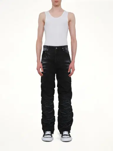 We11Done Textured Fold Denim Jeans | Thumbnail 7 We11Done Textured Fold Denim Jeans | Thumbnail 7